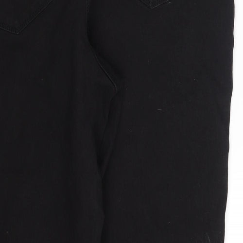 Elite  Womens Black  Denim Straight Jeans Size 20 L26 in
