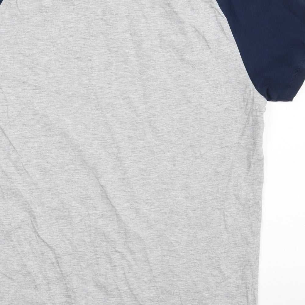 Red Herring Mens Grey    T-Shirt Size S