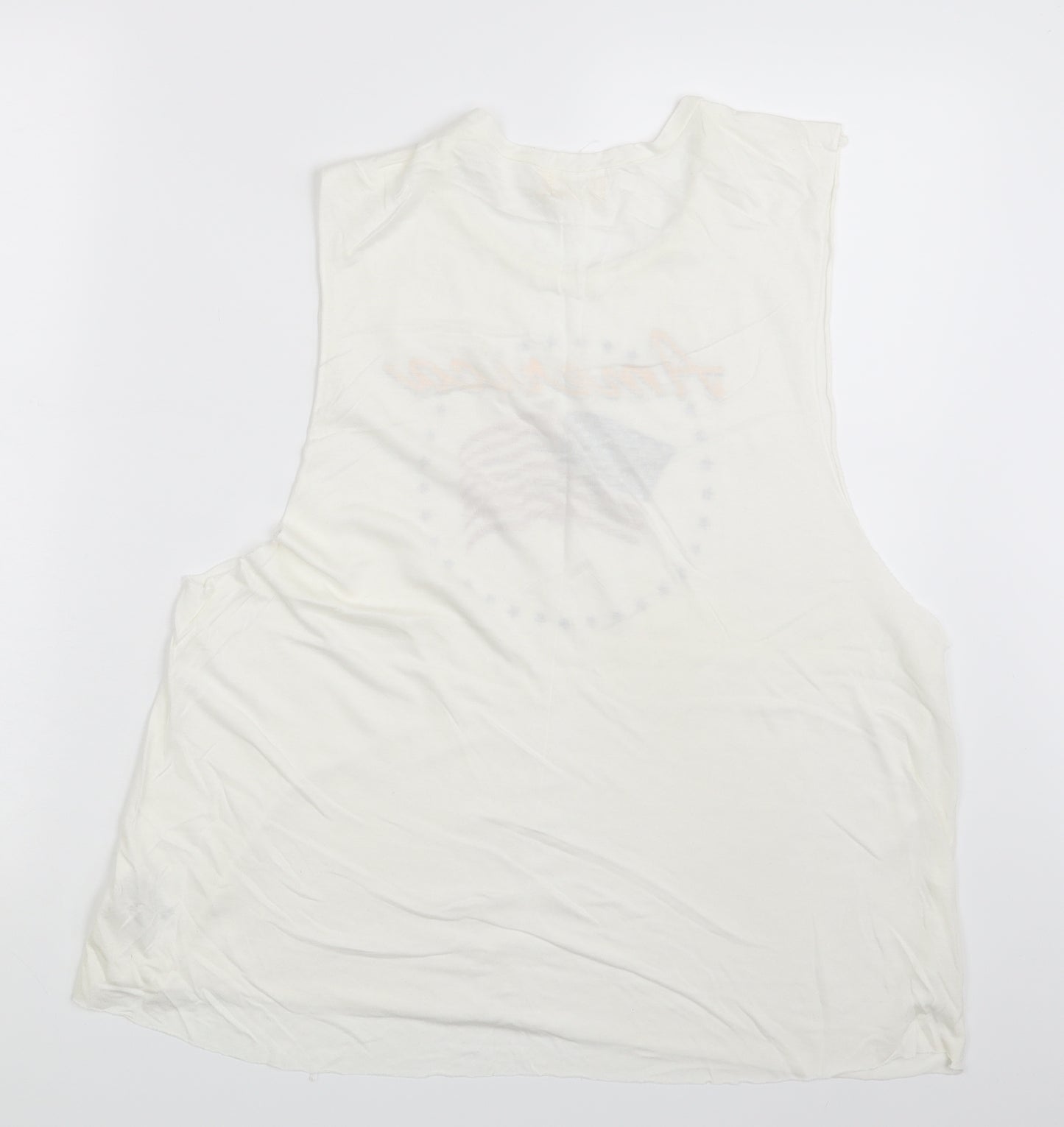 PST Womens Ivory   Basic Blouse Size L  - America