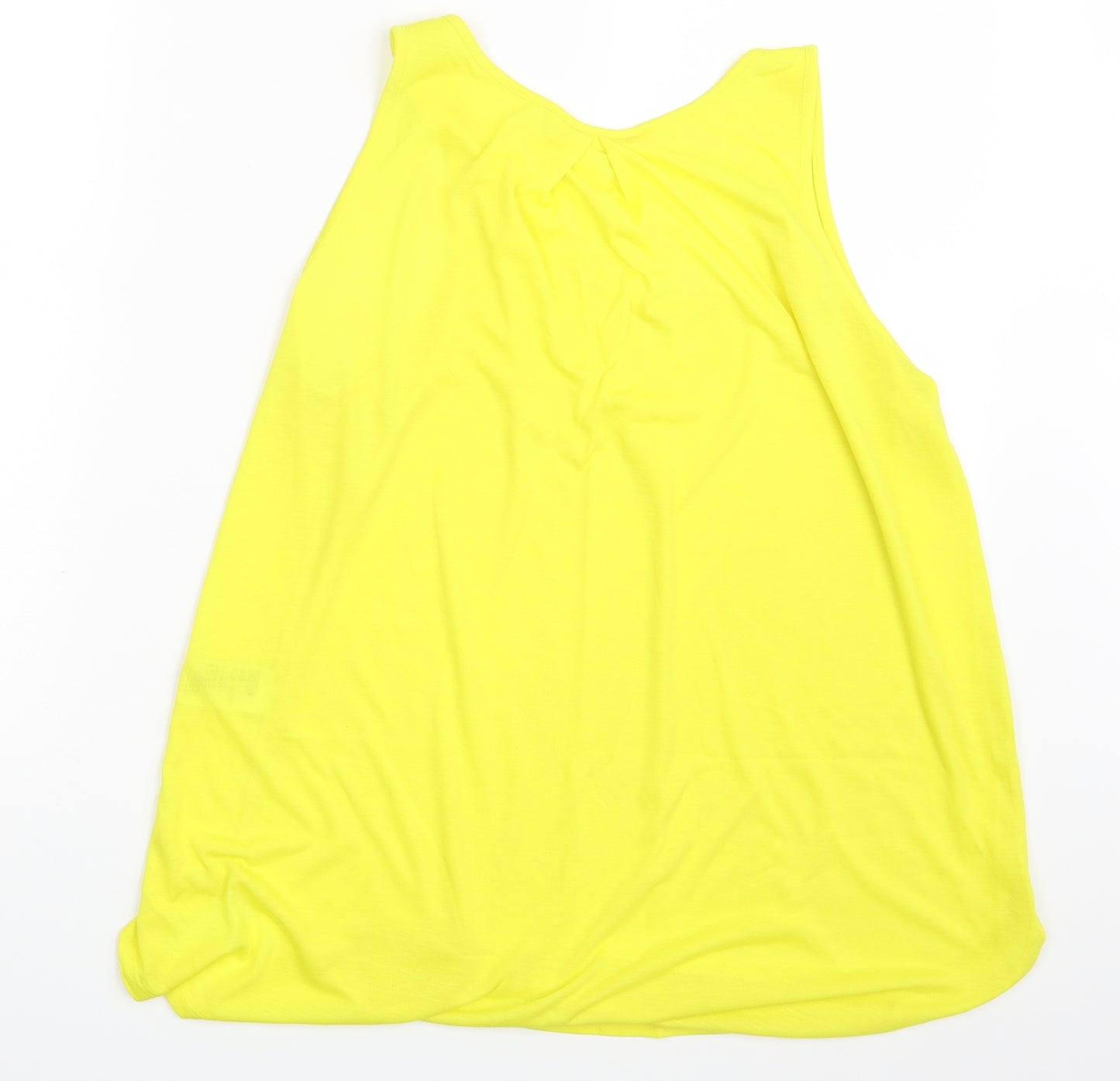 H&M Womens Yellow   Camisole Blouse Size M