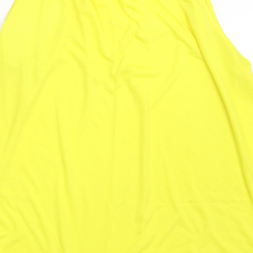 H&M Womens Yellow   Camisole Blouse Size M