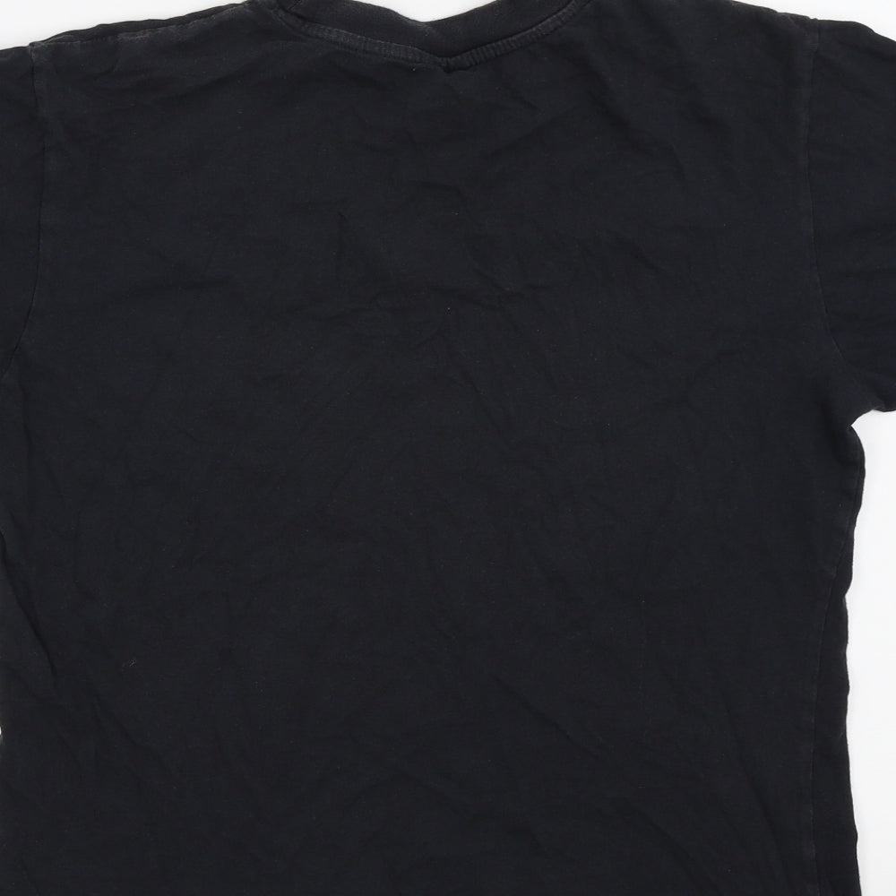Banner Boys Black Colourblock  Basic T-Shirt Size S