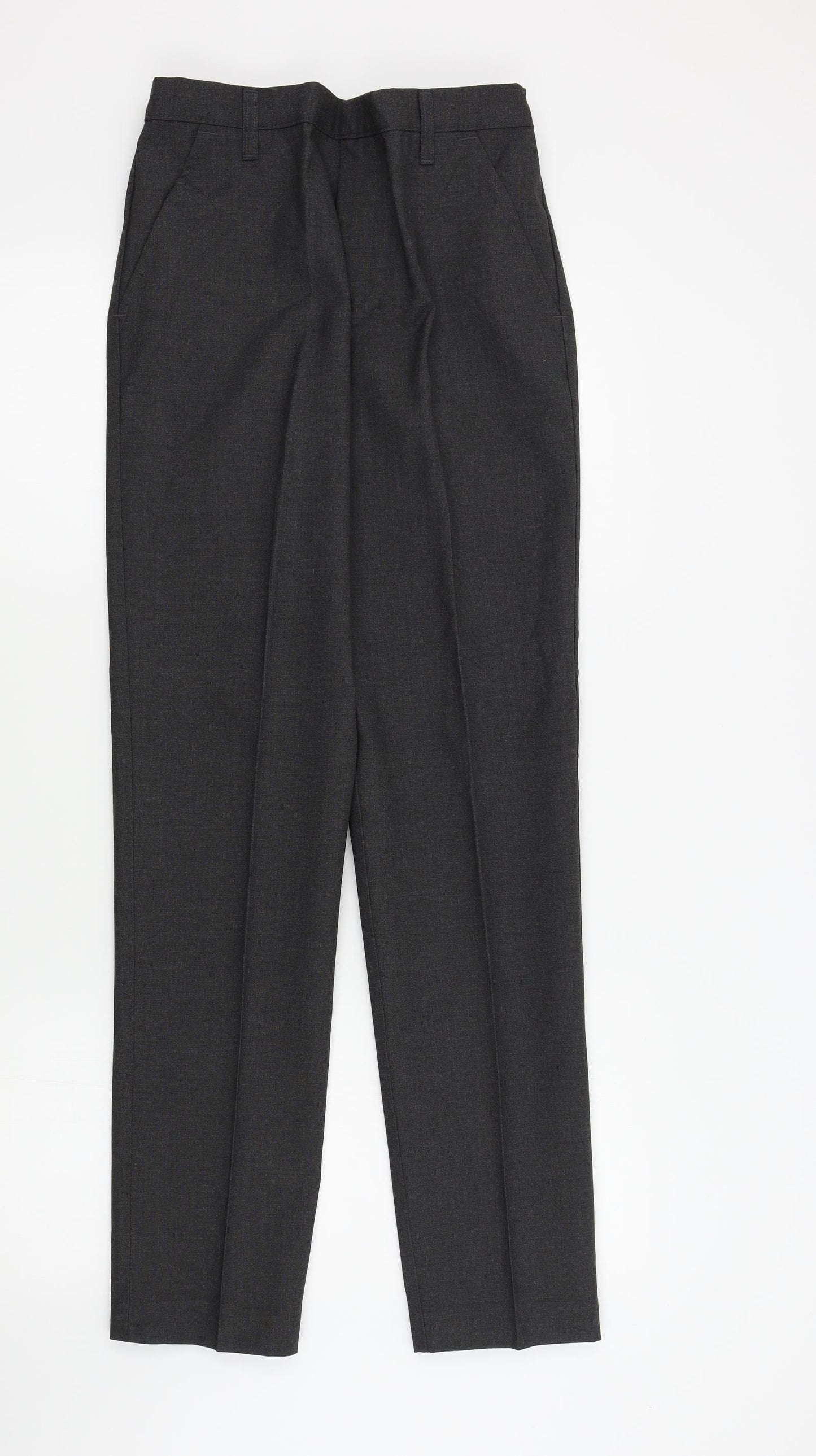 TU Boys Grey Colourblock  Dress Pants Trousers Size 14 Years