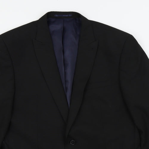 NEXT Mens Black   Jacket Suit Jacket Size 42
