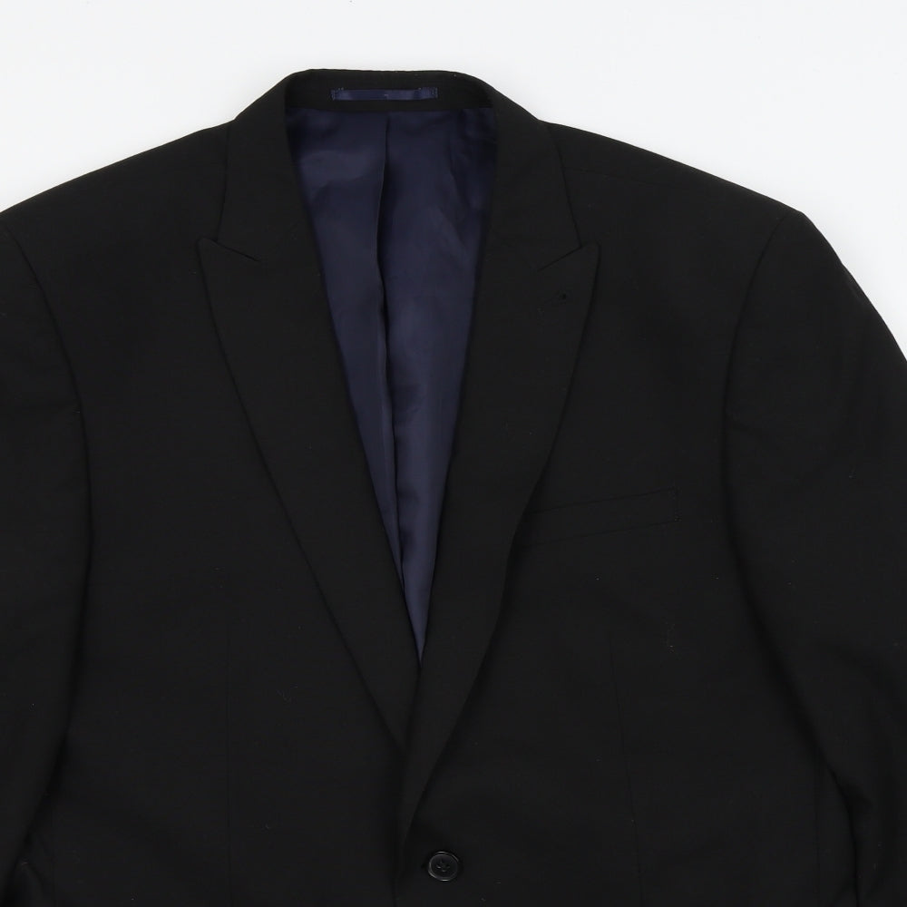 NEXT Mens Black   Jacket Suit Jacket Size 42