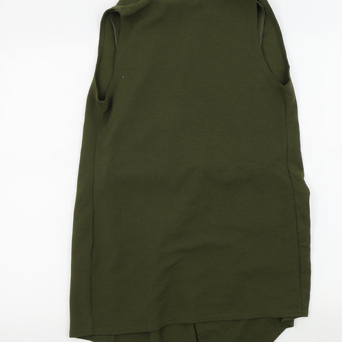 LE1-1 Womens Green   Jacket Waistcoat Size 8