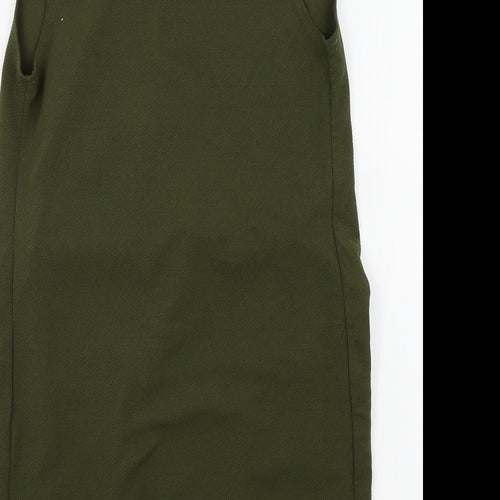 LE1-1 Womens Green   Jacket Waistcoat Size 8