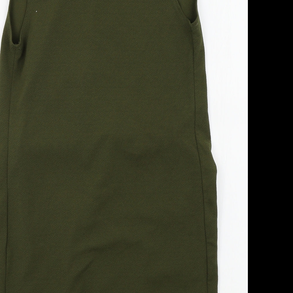 LE1-1 Womens Green   Jacket Waistcoat Size 8