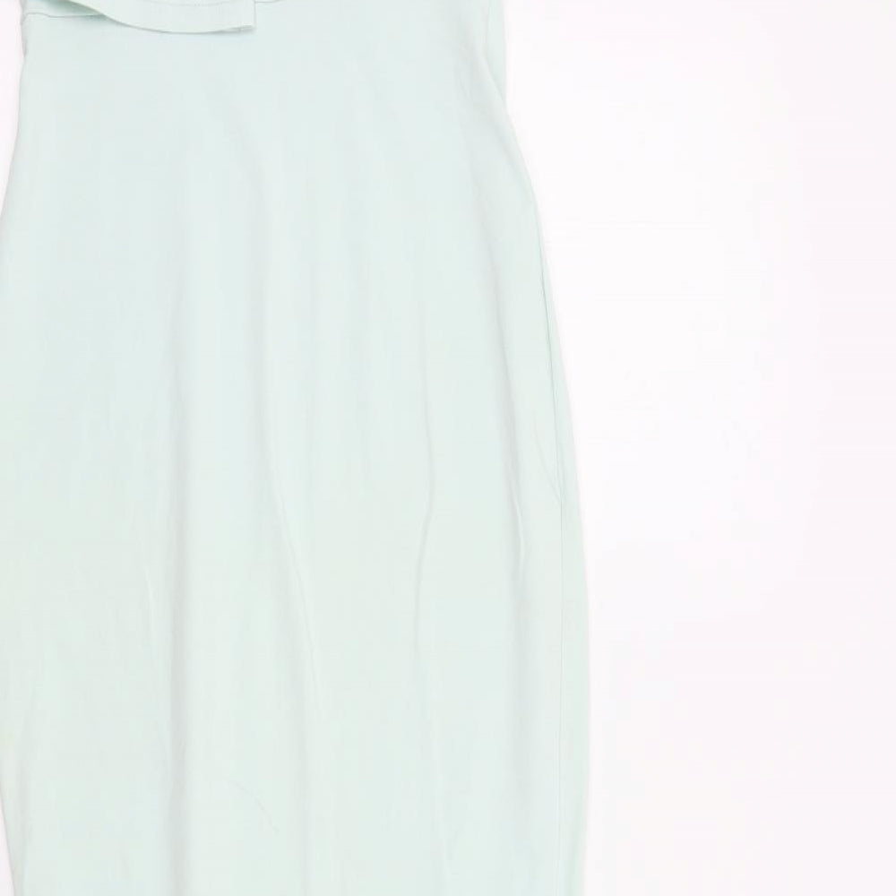 ASOS Womens Blue Colourblock  A-Line  Size 6
