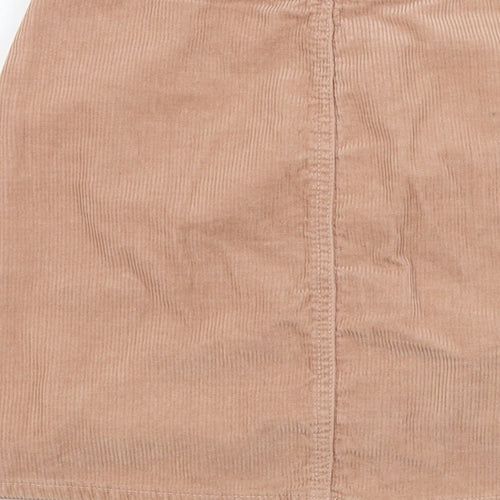 Denim & Co. Womens Pink   A-Line Skirt Size 6