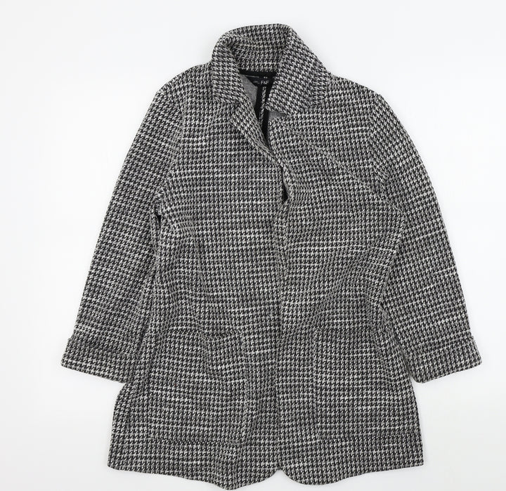 F&F Womens Black   Jacket  Size 10