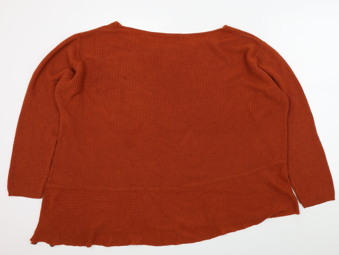 Evans Womens Brown   Pullover Jumper Size 26