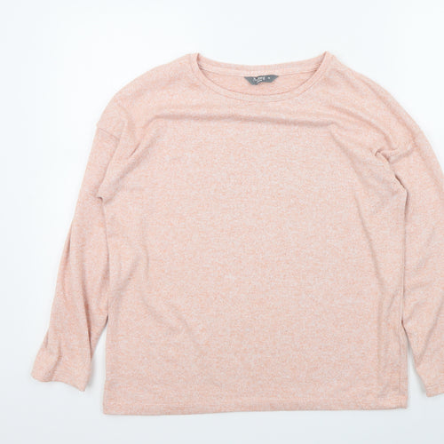 Nutmeg Womens Pink   Pullover Jumper Size 10
