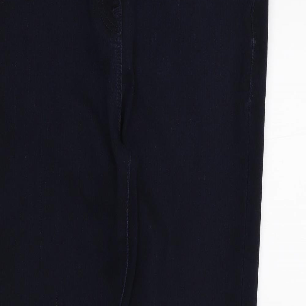 NEXT Womens Blue   Straight Jeans Size 12 L28 in
