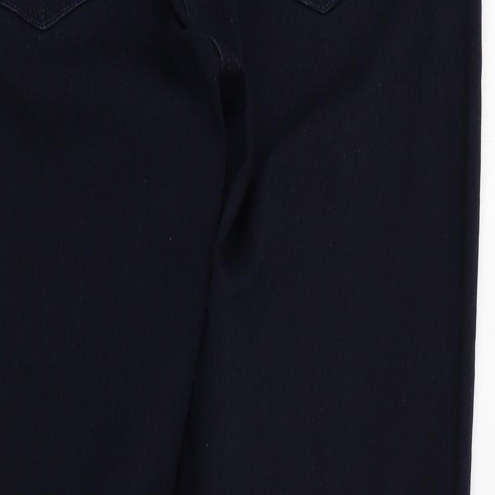NEXT Womens Blue   Straight Jeans Size 12 L28 in
