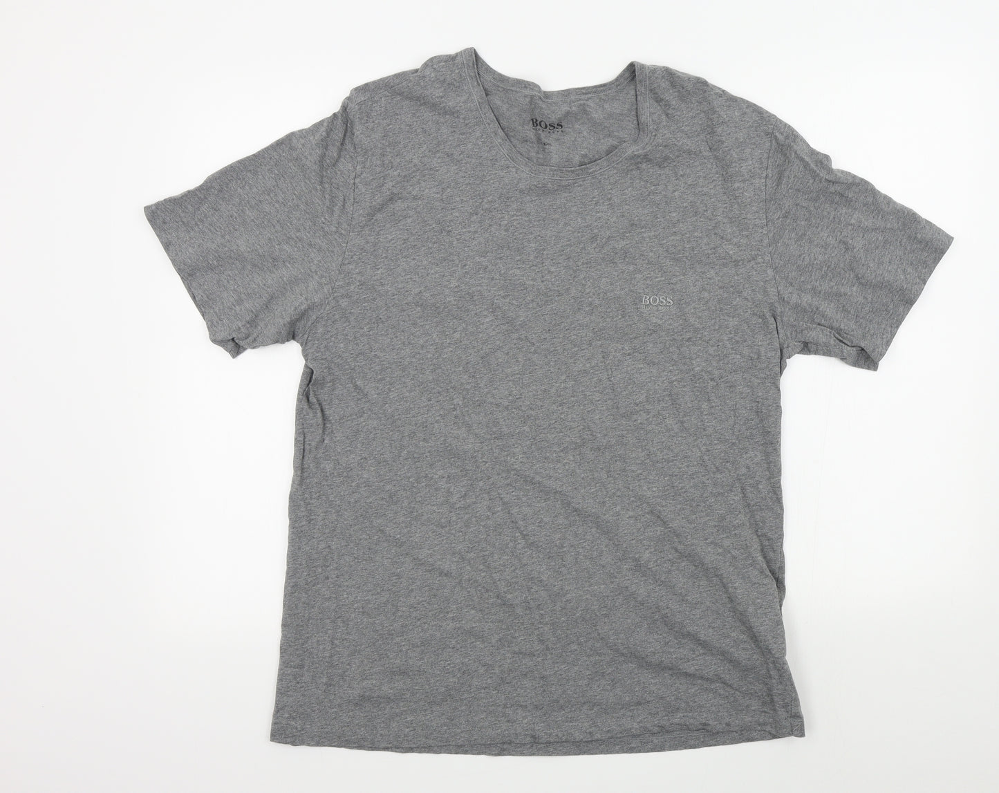 HUGO BOSS Mens Grey    T-Shirt Size 2XL