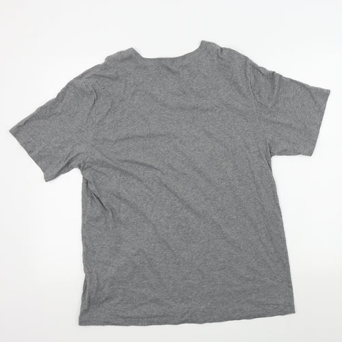 HUGO BOSS Mens Grey    T-Shirt Size 2XL
