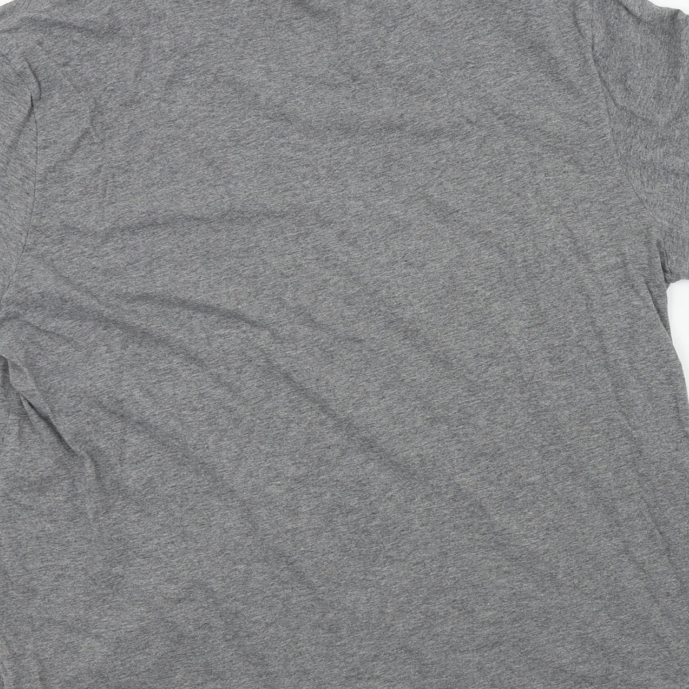 HUGO BOSS Mens Grey    T-Shirt Size 2XL