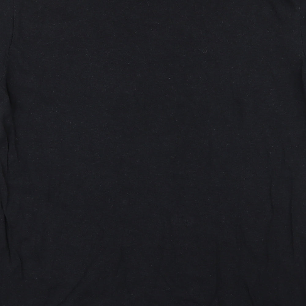 THTC Mens Black    T-Shirt Size M