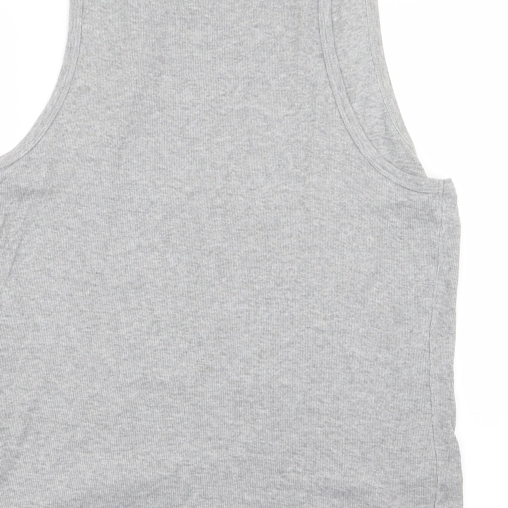F&F Mens Grey   Basic T-Shirt Size XL  - tank top