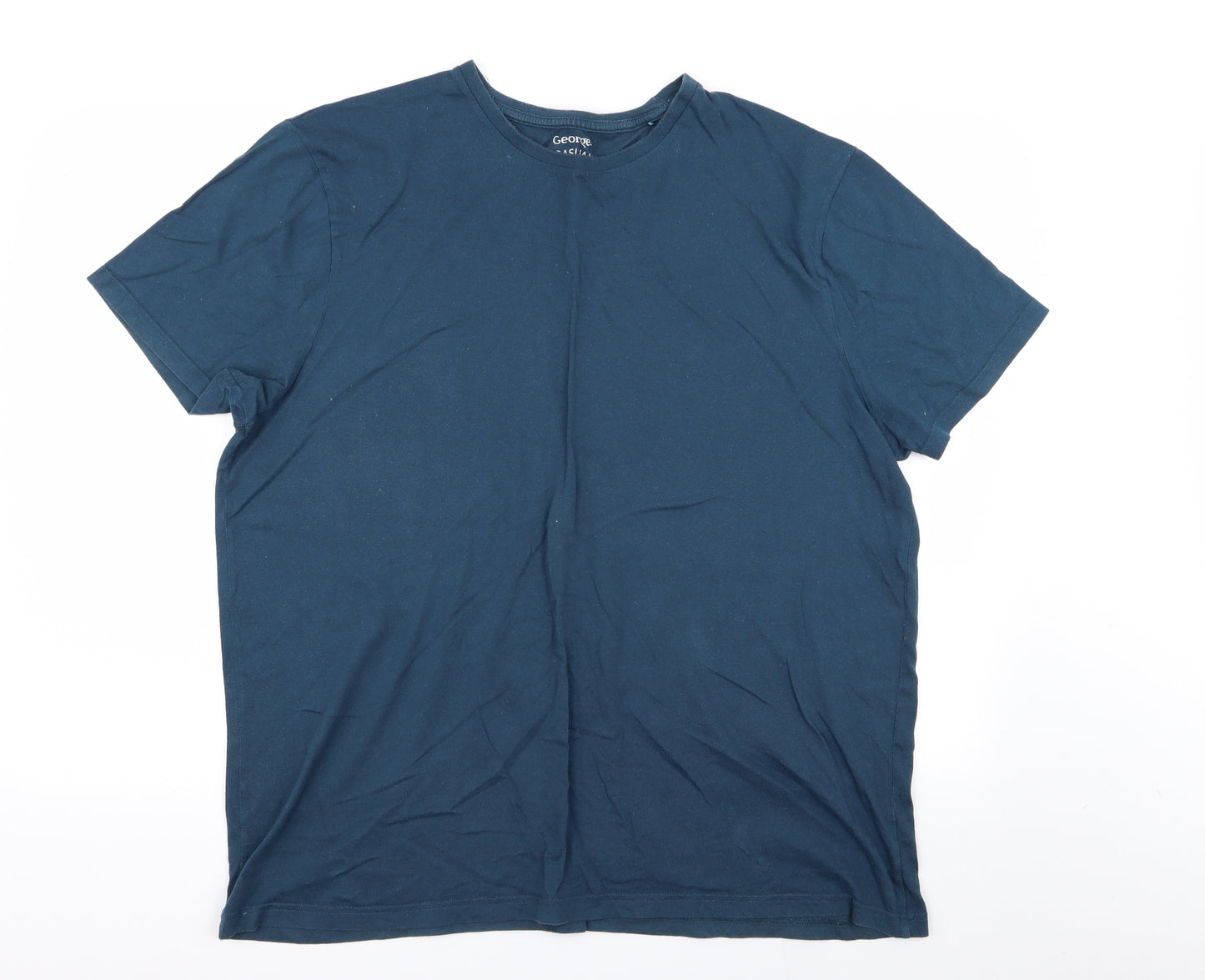 Asda George Mens Blue    T-Shirt Size XL