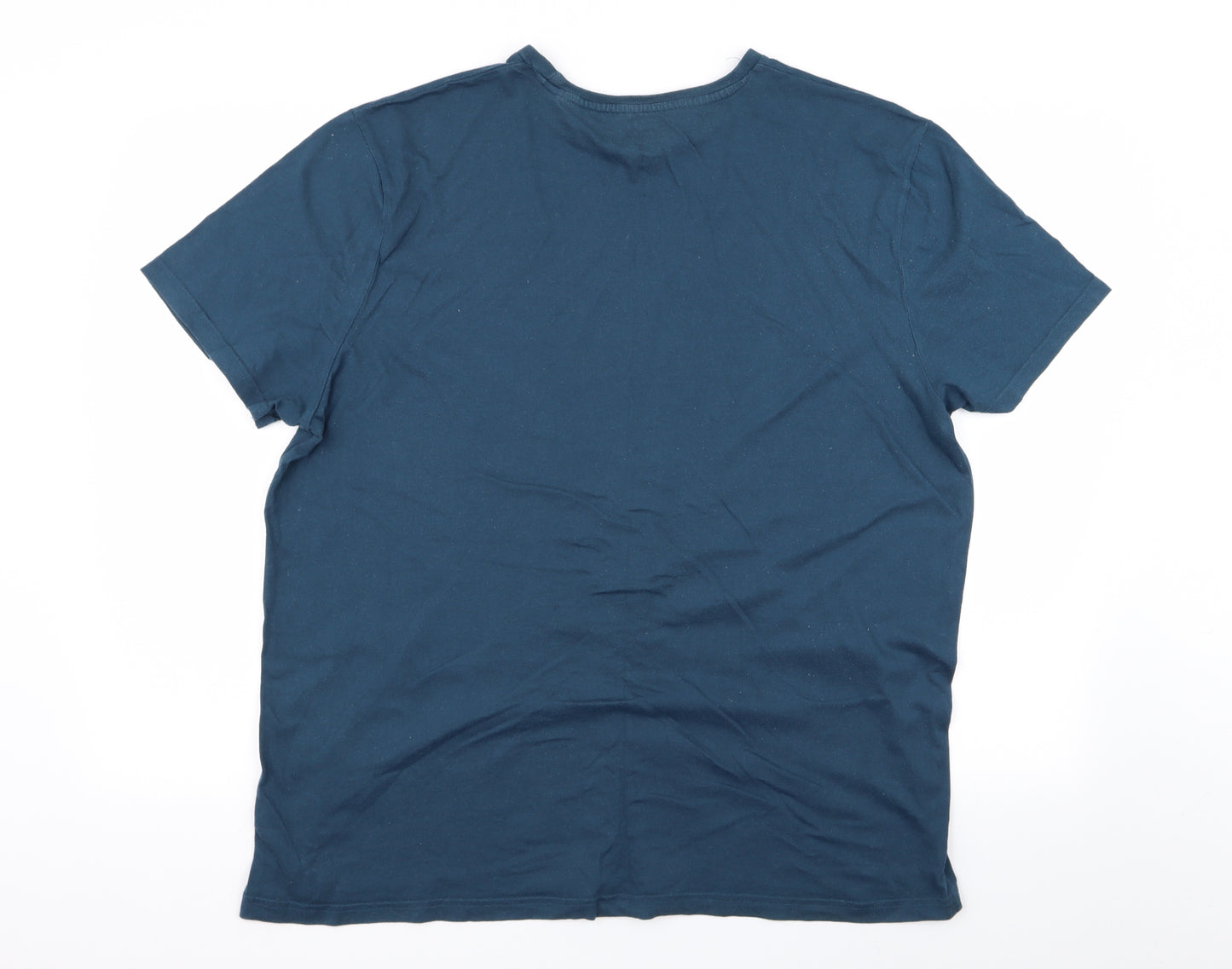 Asda George Mens Blue    T-Shirt Size XL