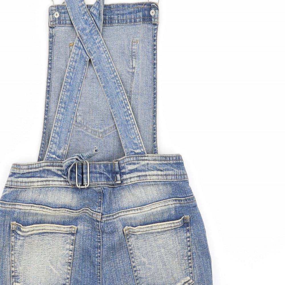 Moda Womens Blue   Dungaree One-Piece Size 10