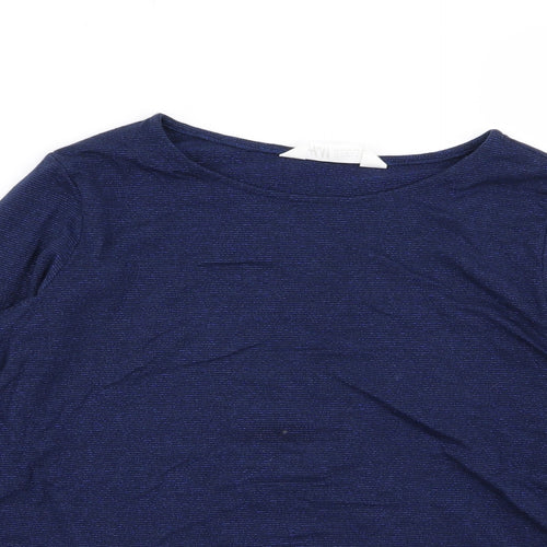 H&M Girls Blue   Basic T-Shirt Size 11-12 Years