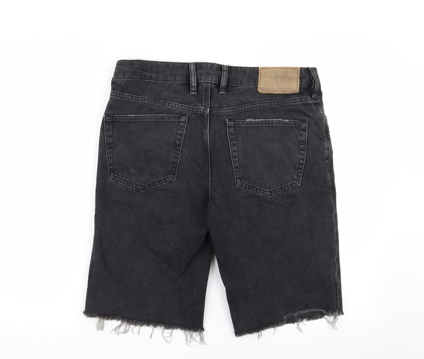 River Island Mens Black   Chino Shorts Size 30 in - denim shorts