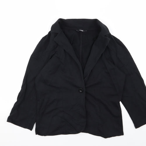 Asda George Womens Black   Jacket Blazer Size 12