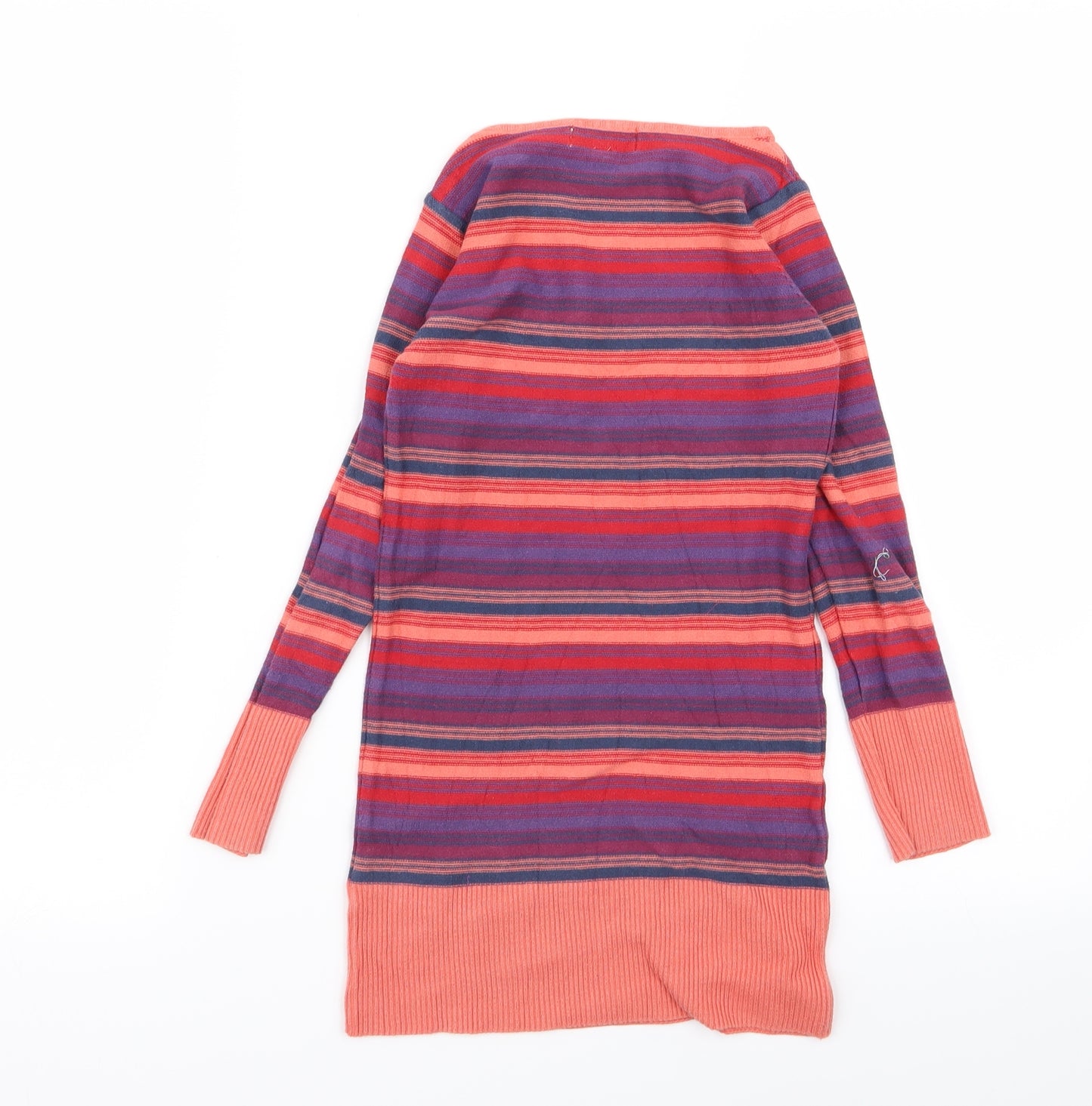 Indigo Girls Multicoloured Striped  Jumper Dress  Size 7-8 Years