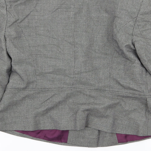 Wallis Womens Grey   Jacket Blazer Size 12