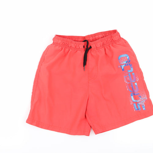 Speedo Boys Red   Sweat Shorts Size M - swim short