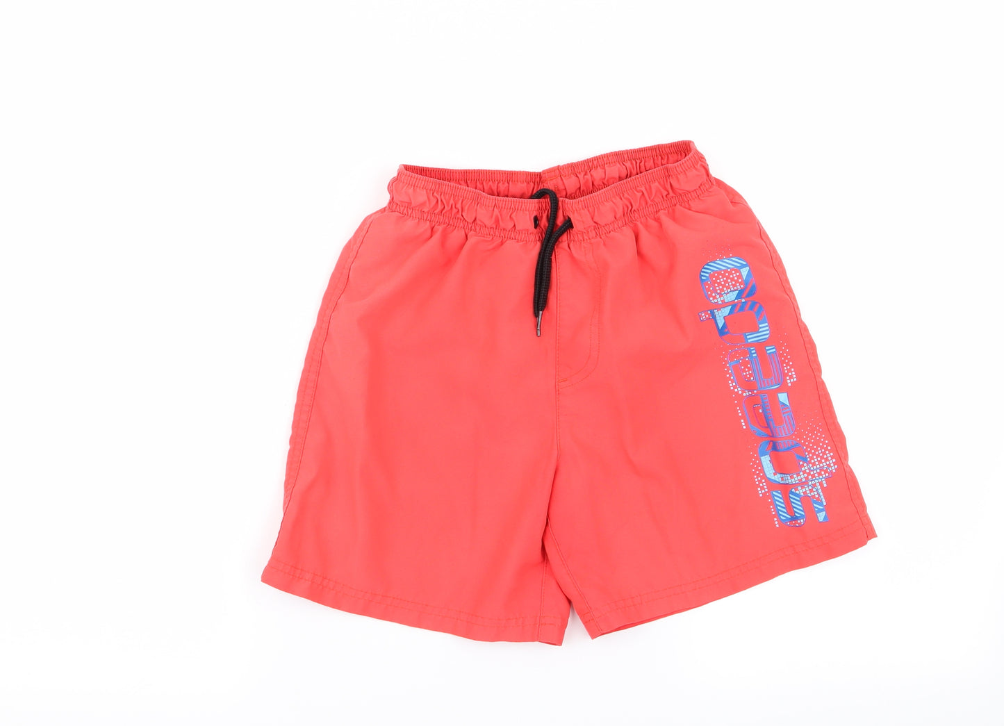 Speedo Boys Red   Sweat Shorts Size M - swim short