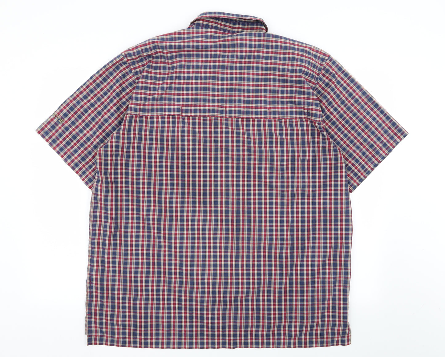 Outdoor Discovery Mens Multicoloured Check   Button-Up Size 44