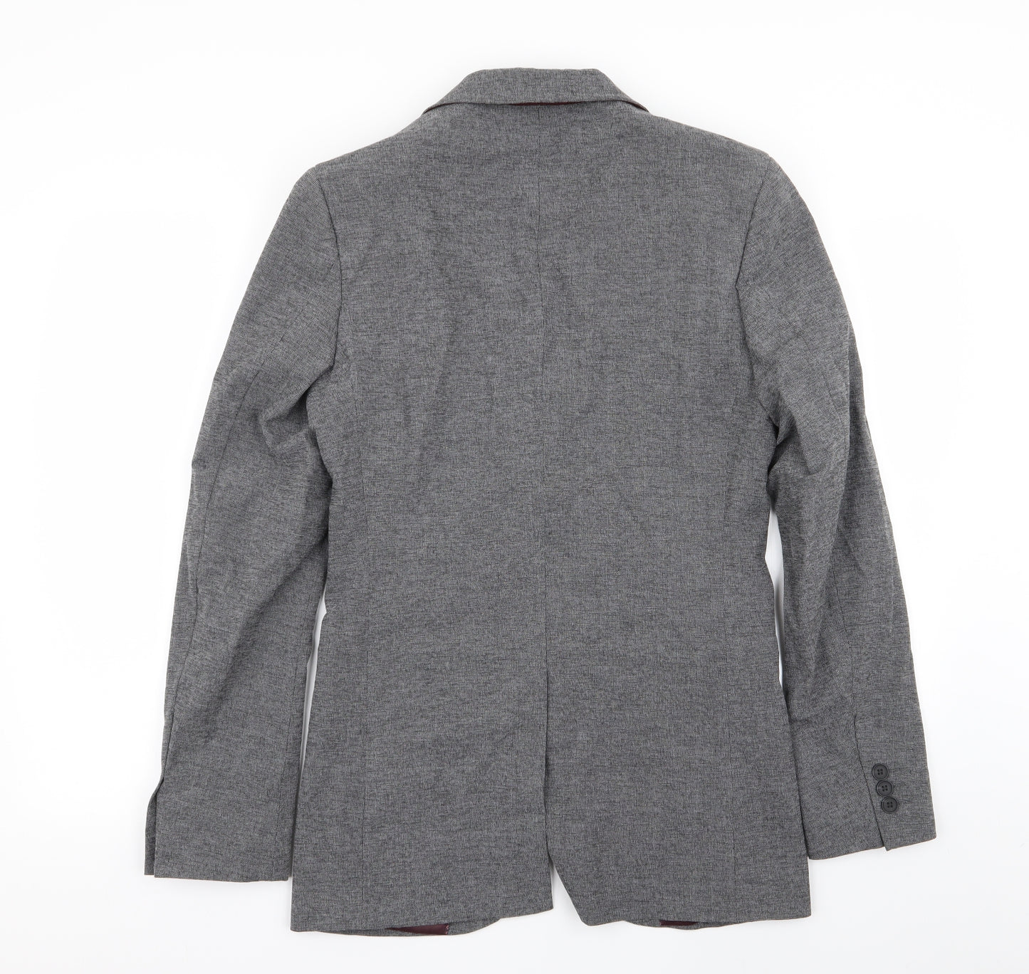 M&s Mens Grey   Jacket Blazer Size 34