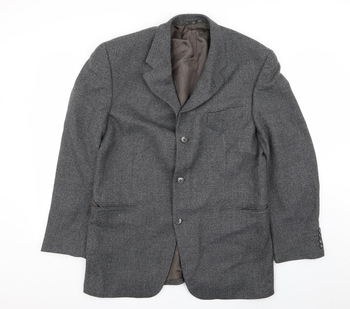 grieffe more Mens Grey Jacket Blazer Size 40