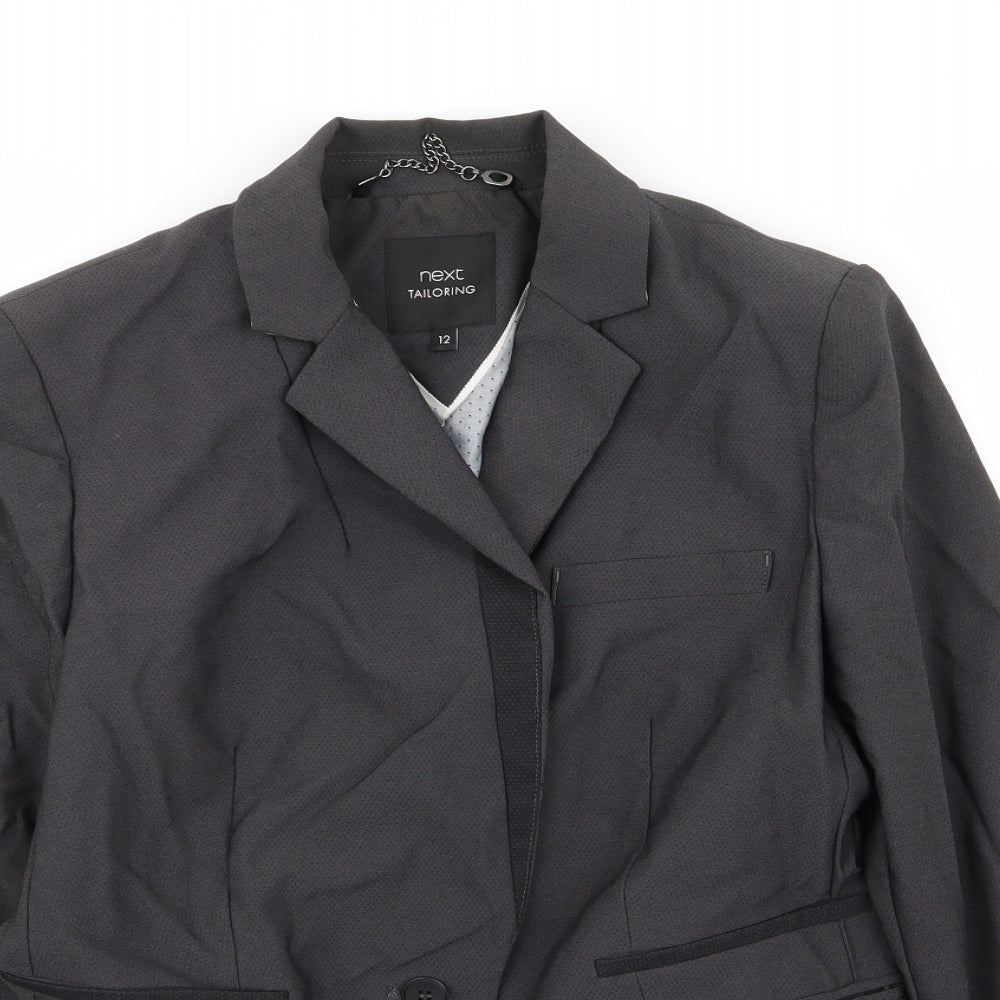 NEXT Womens Grey   Jacket Blazer Size 12