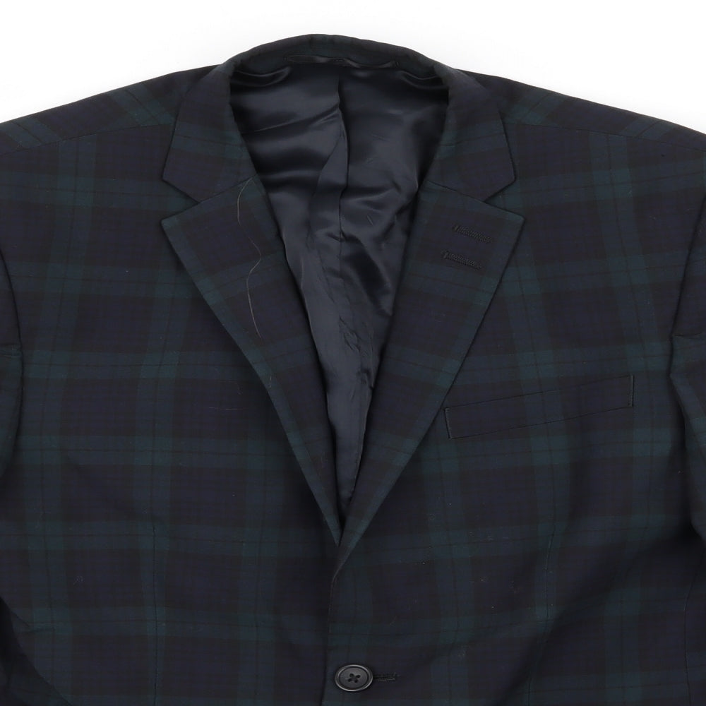 NEXT Mens Multicoloured Check  Jacket Blazer Size 38