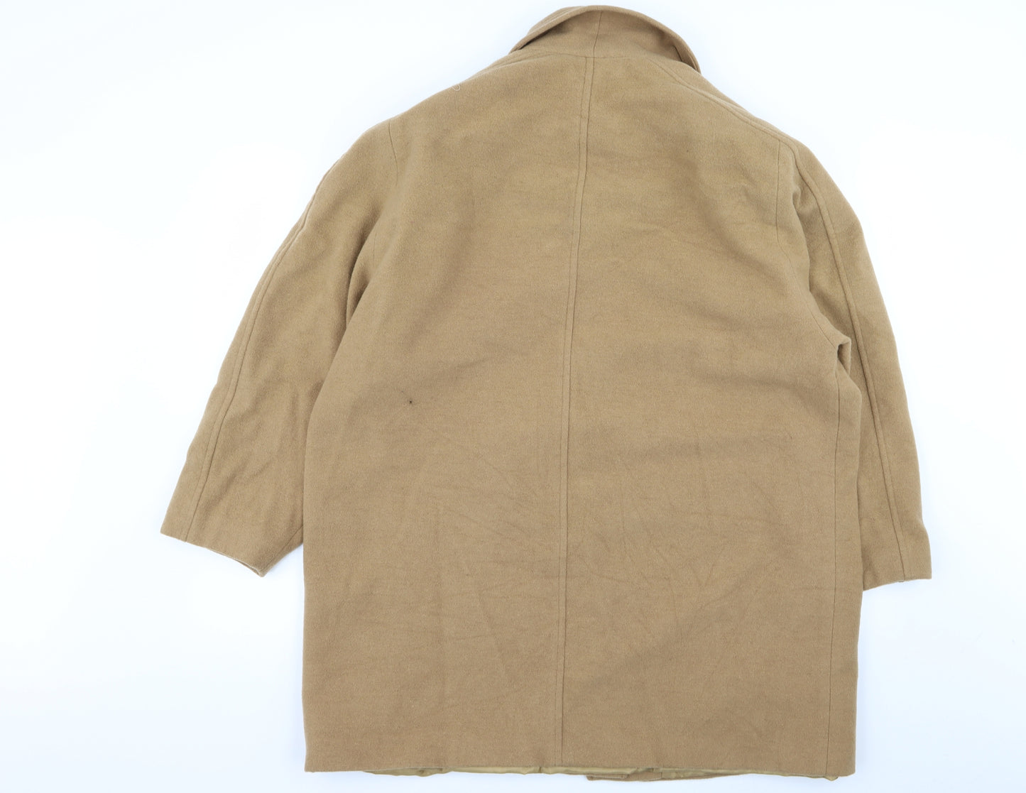 Classic Womens Beige   Overcoat Coat Size 22