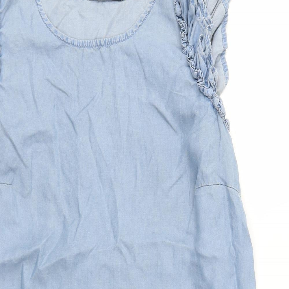 George Womens Blue   Fit & Flare  Size 16