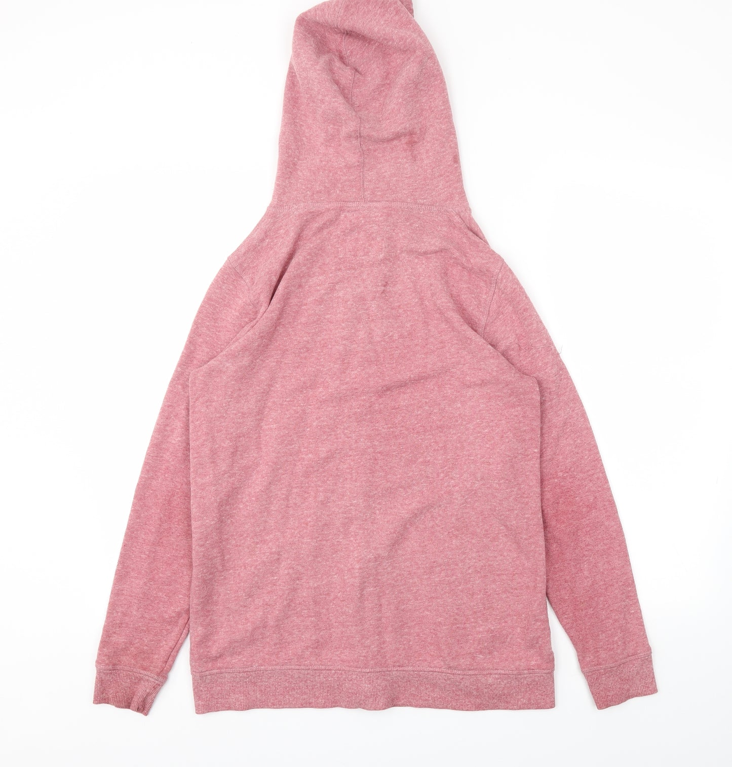 Papaya Mens Pink   Full Zip Hoodie Size M