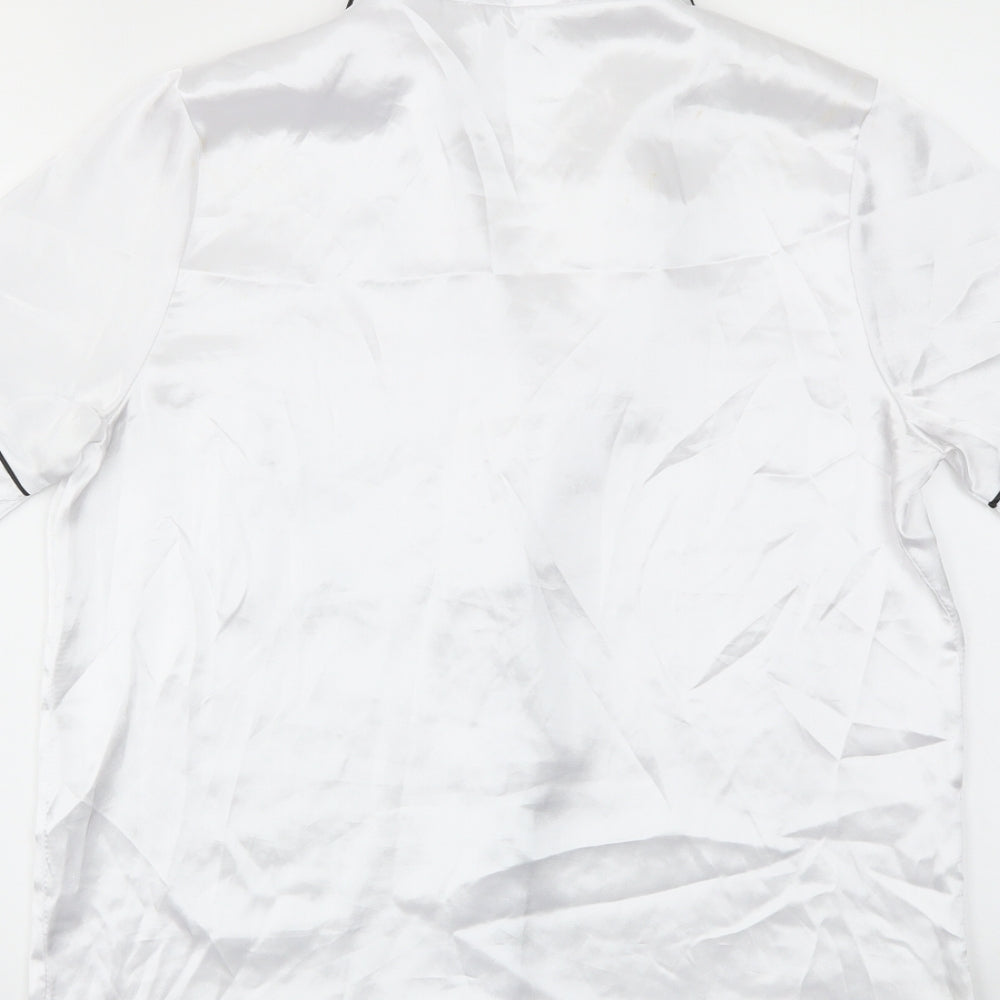 Preworn Womens Silver   Top Pyjama Top Size S