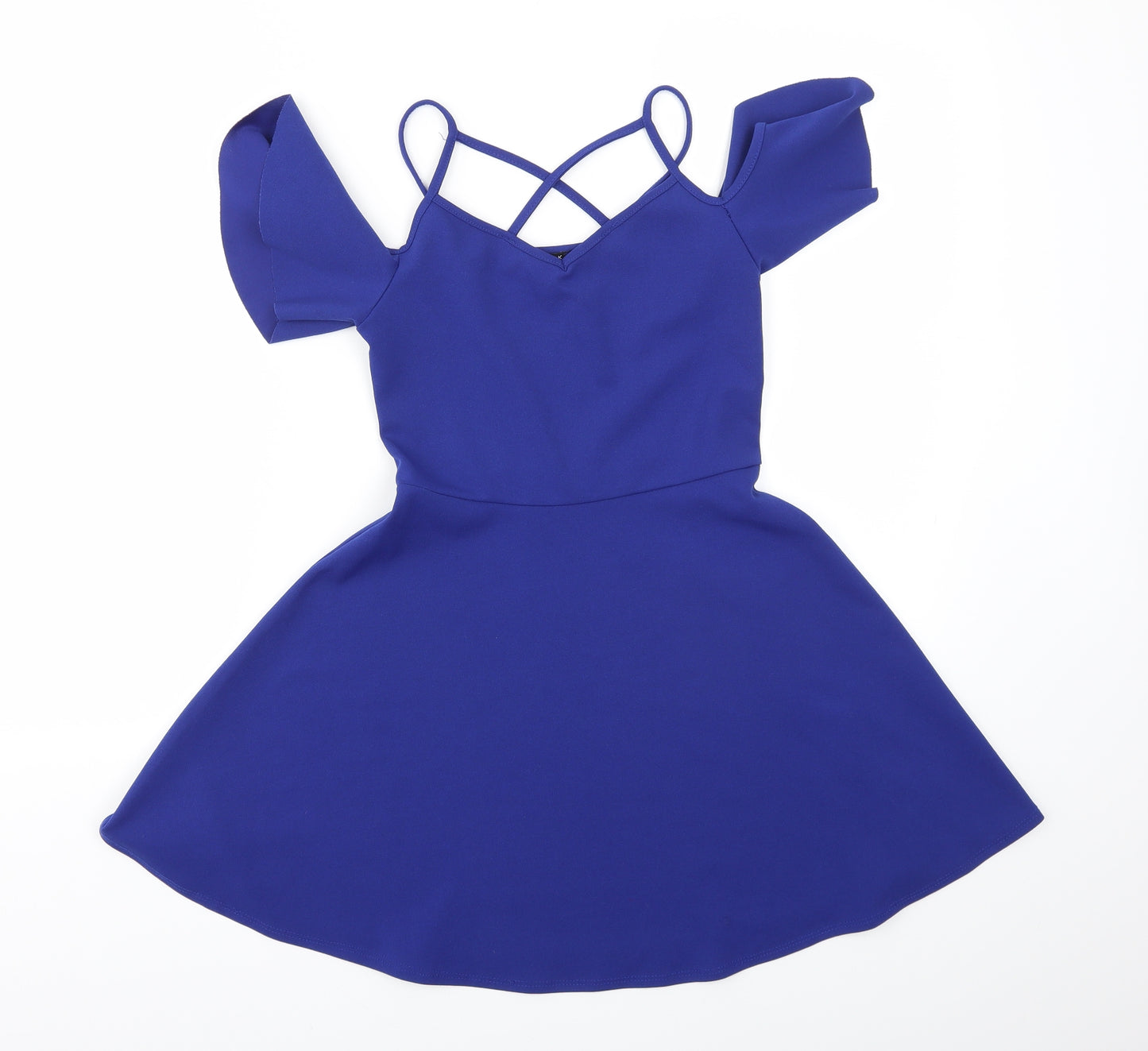 New Look Girls Blue   Fit & Flare  Size 10 Years