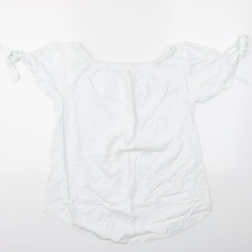 Quiz Womens White   Basic T-Shirt Size M