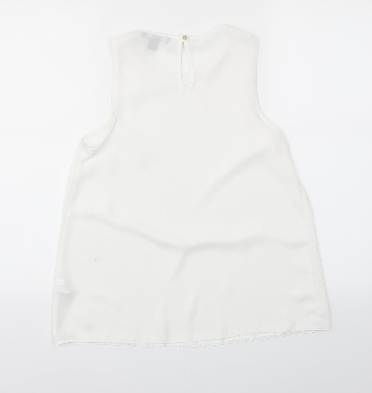 Primark Womens White   Basic Blouse Size 8