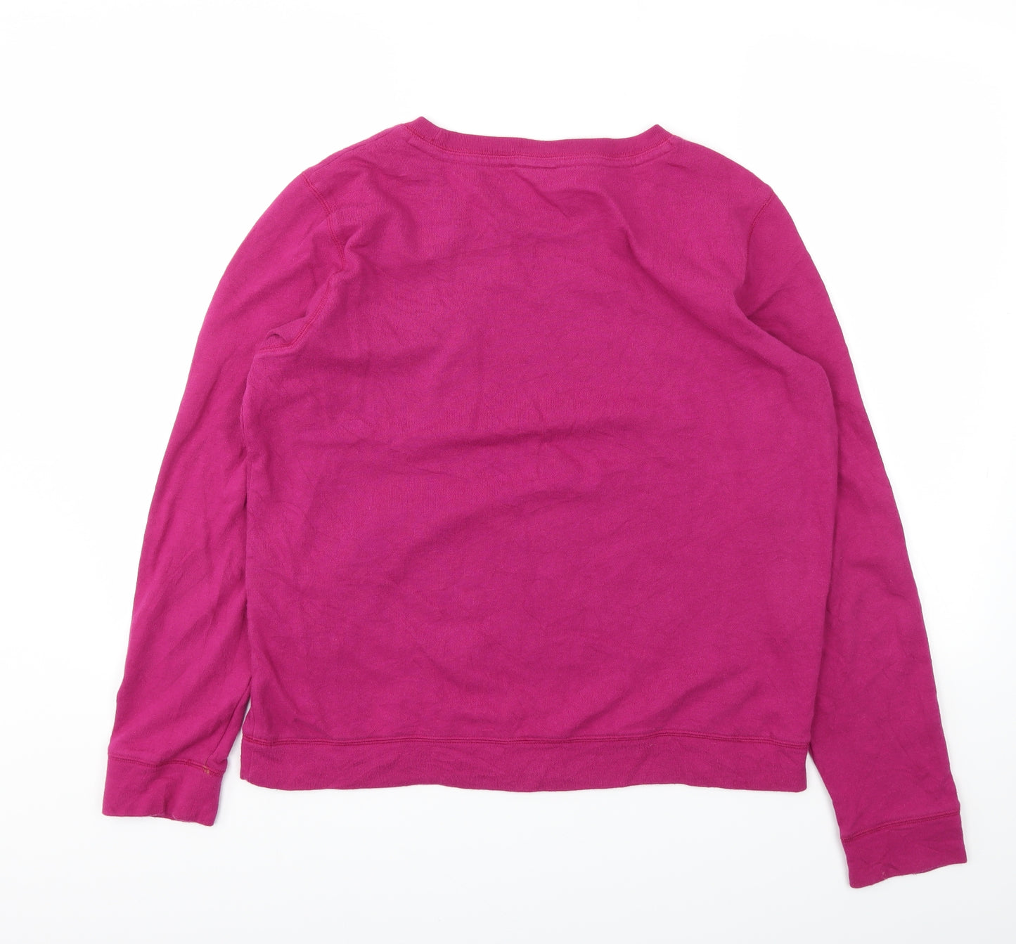 PINK  Womens Purple   Pullover Jumper Size M