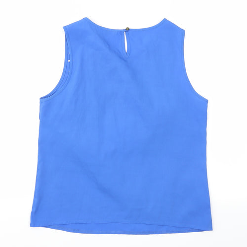 BHS Womens Blue   Basic Blouse Size 10