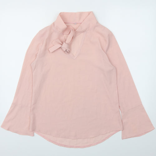 Preworn Womens Pink   Basic Blouse Size S