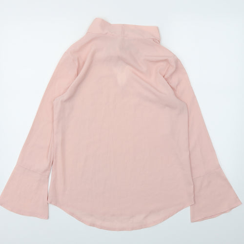 Preworn Womens Pink   Basic Blouse Size S